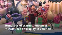 Putin mocked in life-sized sculpture at Valencia's Fallas Festival