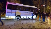 Tekirdağ'da servis minibüsüyle otomobil çarpıştı: 2'si ağır 4 yaralı