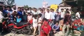 केंद्रीय जल शक्ति मंत्री के गांव में पानी के लिए विरोध प्रदर्शन