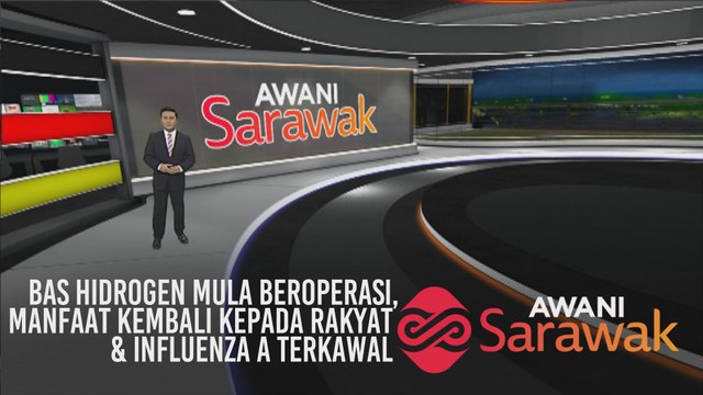 AWANI Sarawak [21/01/2020] - Bas hidrogen mula beroperasi, manfaat kembali kepada rakyat & influenza A terkawal