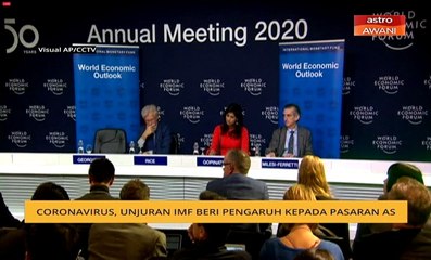 Coronavirus, unjuran IMF beri pengaruh kepada pasaran AS