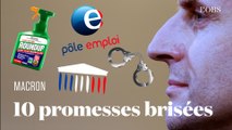 Glyphosate, sans-abri, proportionnelle… 10 promesses non tenues d’Emmanuel Macron