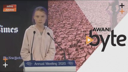#AWANIByte: "Generasi saya tidak akan putus asa!" - Greta Thunberg