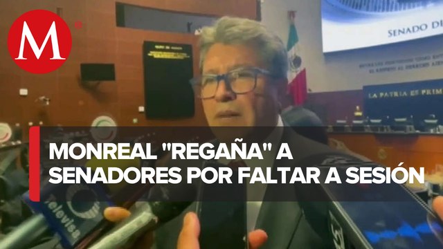 Monreal llama a senadores de Morena a no faltar y privilegiar trabajo legislativo