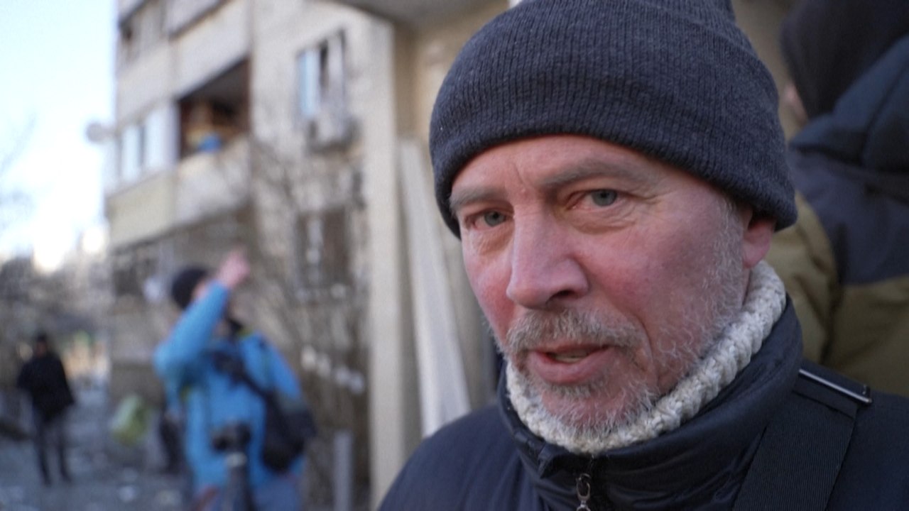 Raketenteile treffen Wohnhaus: 'Die Druckwelle hat mich aus dem Bett gedrückt'