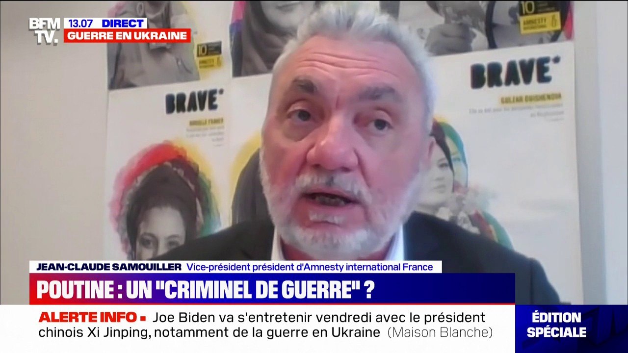 Guerre en Ukraine: pour le vice-président d'Amnesty International France, les attaques russes sont des "éléments consécutifs de crimes de guerre"