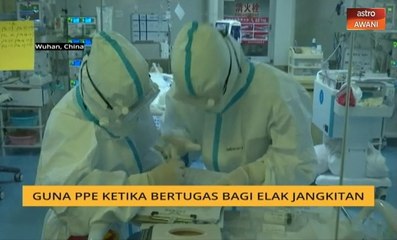 Guna PPE ketika bertugas bagi elak jankitan