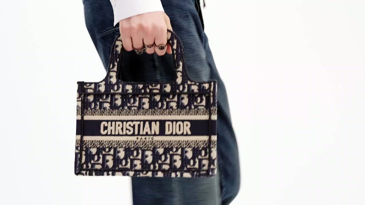Dior تقدّم حقيبة بوك توت جديدة Small Book Tote بحجم صغير - ليالينا