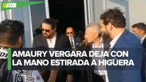 Amaury Vergara le niega el saludo a José Luis Higuera: “no te me vuelvas a acercar nunca”