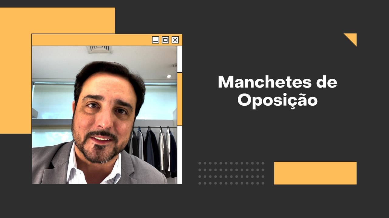 Manchetes de oposição