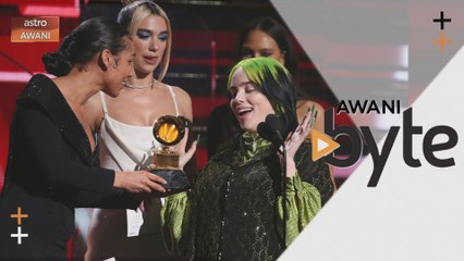 #AWANIByte: Billie Eilish lakar sejarah jadi pemenang Album Terbaik Grammy termuda