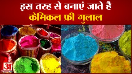 इस तरह से बनाएं जाते हैं केमिकल फ्री गुलाल | How to make chemical free gulal