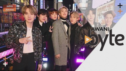 #AWANIByte: Tujuh mikrofon pernah digunakan BTS dilelong sempena Grammy Awards 2020