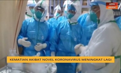 Kematian akibat novel koronavirus meningkat lagi