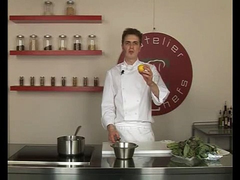 L'atelier des Chefs : petits artichauts à la mozzarella