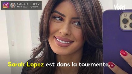Voici - Sarah Lopez en larmes : son compagnon Tom Brusse s'affiche dans les bras d'une autre femme