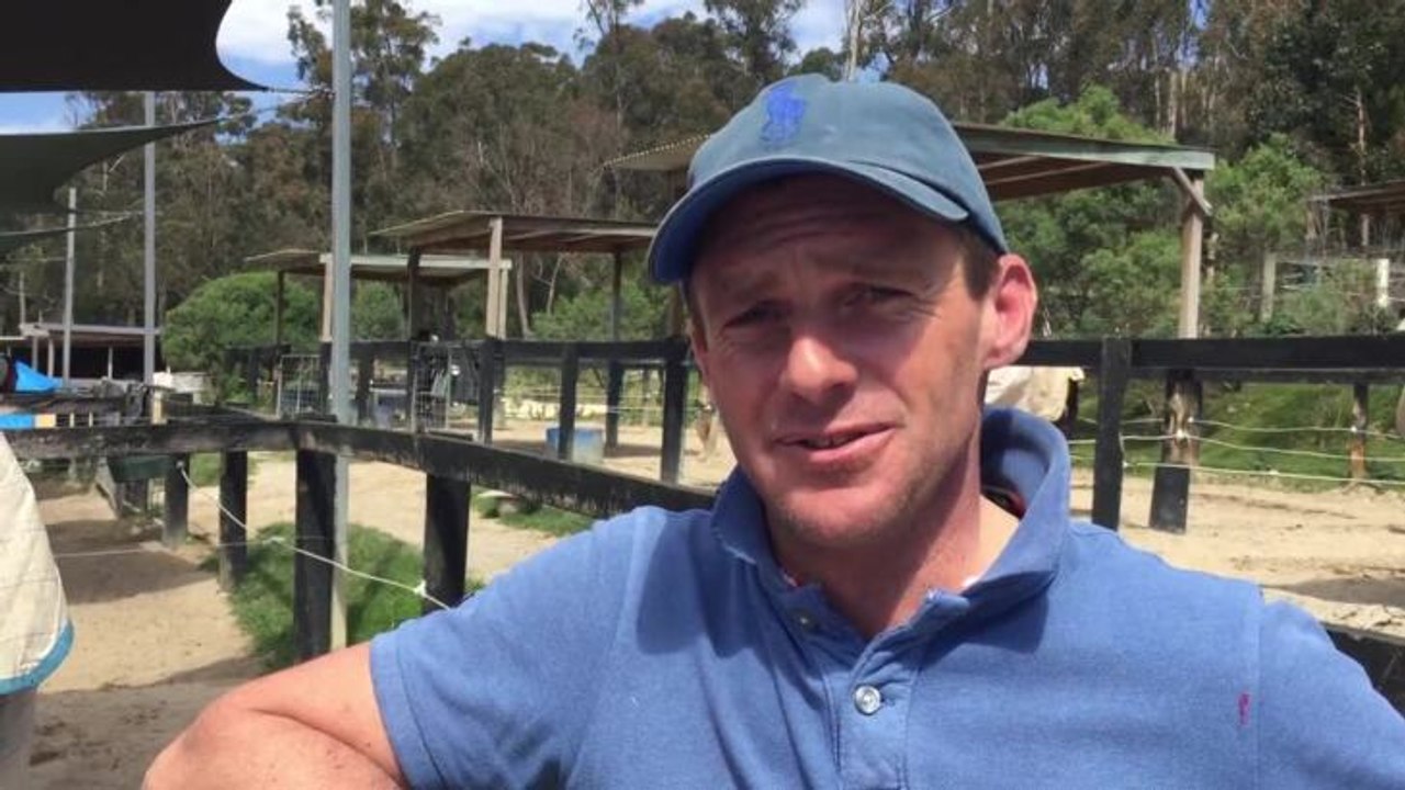 Mystic Journey trainer Adam Trinder