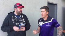 NWFL preliminary final interview with Burnie's Brett Robinson