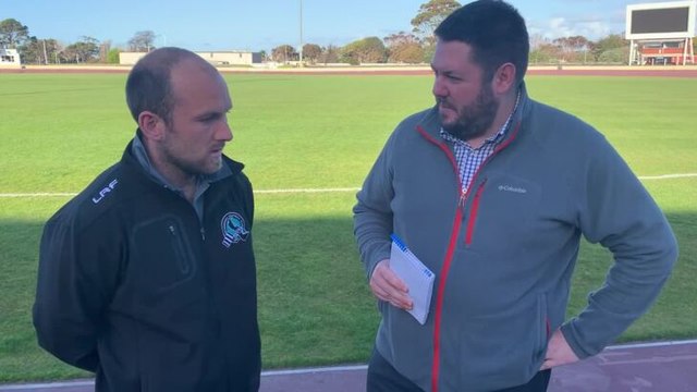 Devonport coach Kurt Byard ahead of the NWFL grand final