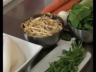 Wok de calamars au soja et à l&#039;estragon