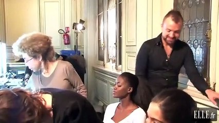 Backstage : Julien Fournié Haute couture printemps-été 2011