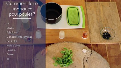 Comment faire une sauce pour poulet ?