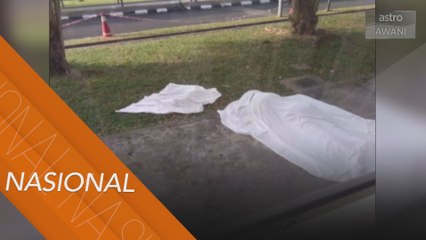 Jatuh dari tingkat enam, ibu muda maut bersama anak