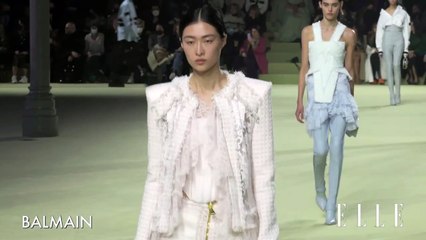 Défilé Balmain Prêt-à-porter Femme Automne-Hiver 22-23