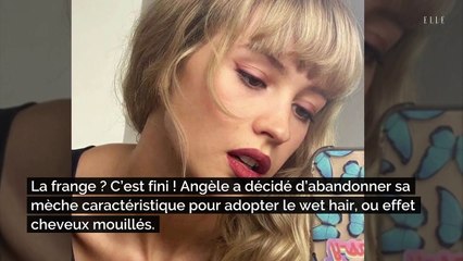 Angèle abandonne la frange pour la coiffure la plus tendance du moment