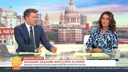 Susanna Reid gets emotional watching Nazanin Zaghari-Ratcliffe with daughter