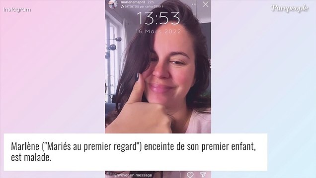 Marlène (Mariés au premier regard) enceinte et dans le mal : elle annonce une mauvaise nouvelle