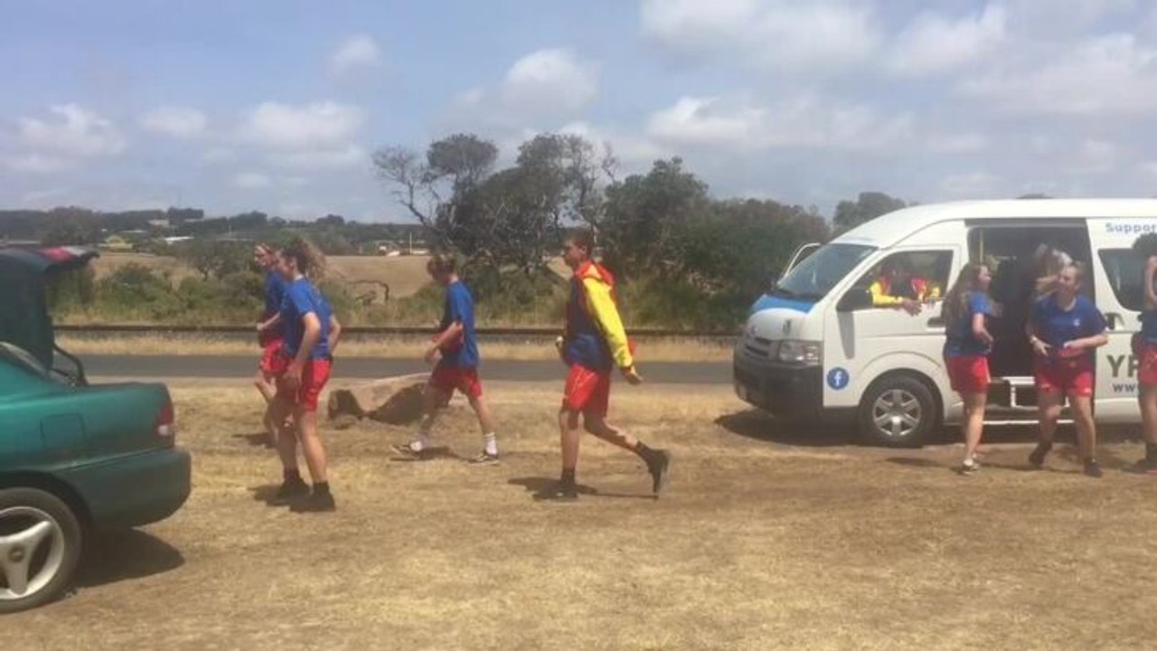 Surf Life Saving development camp training exercise