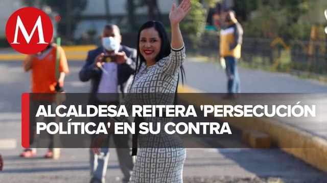 Sandra Cuevas llega a reclusorio Norte de CdMx a audiencia; estoy preparada para ir a prisión