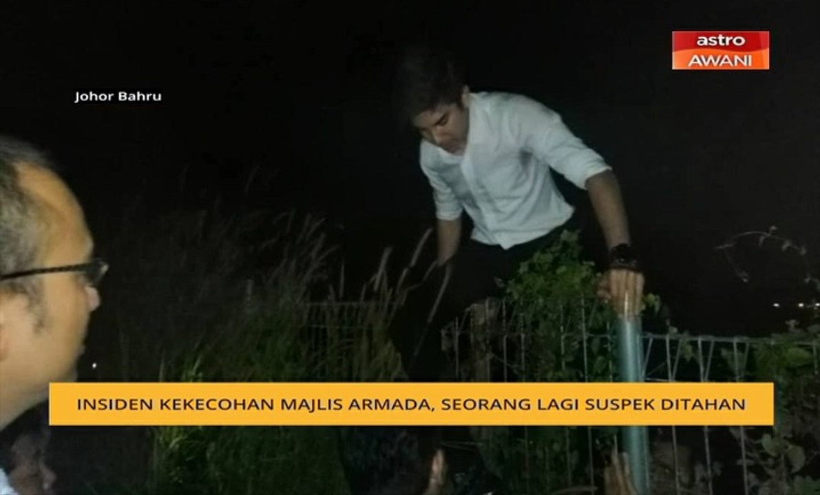 Insiden kekecohan majlis Armada, seorang lagi suspek ditahan