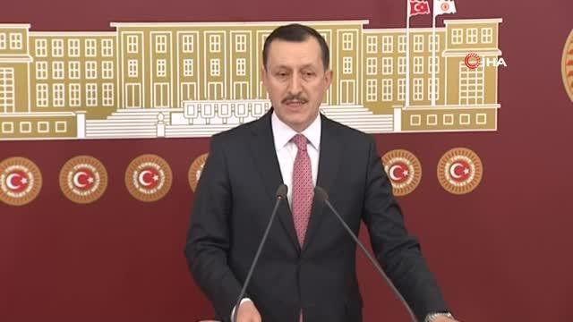 Milli Eğitim Kültür, Gençlik ve Spor Komisyonu Başkanı ve AK Parti Ankara Milletvekili Emrullah İşler TBMM'de basın toplantısı düzenledi