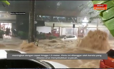 Tenggara Brazil dilanda banjir, 60 dilaporkan maut