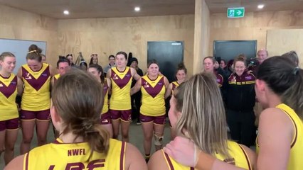 The NWFL Women's representative team after its win over the SFLW on Saturday