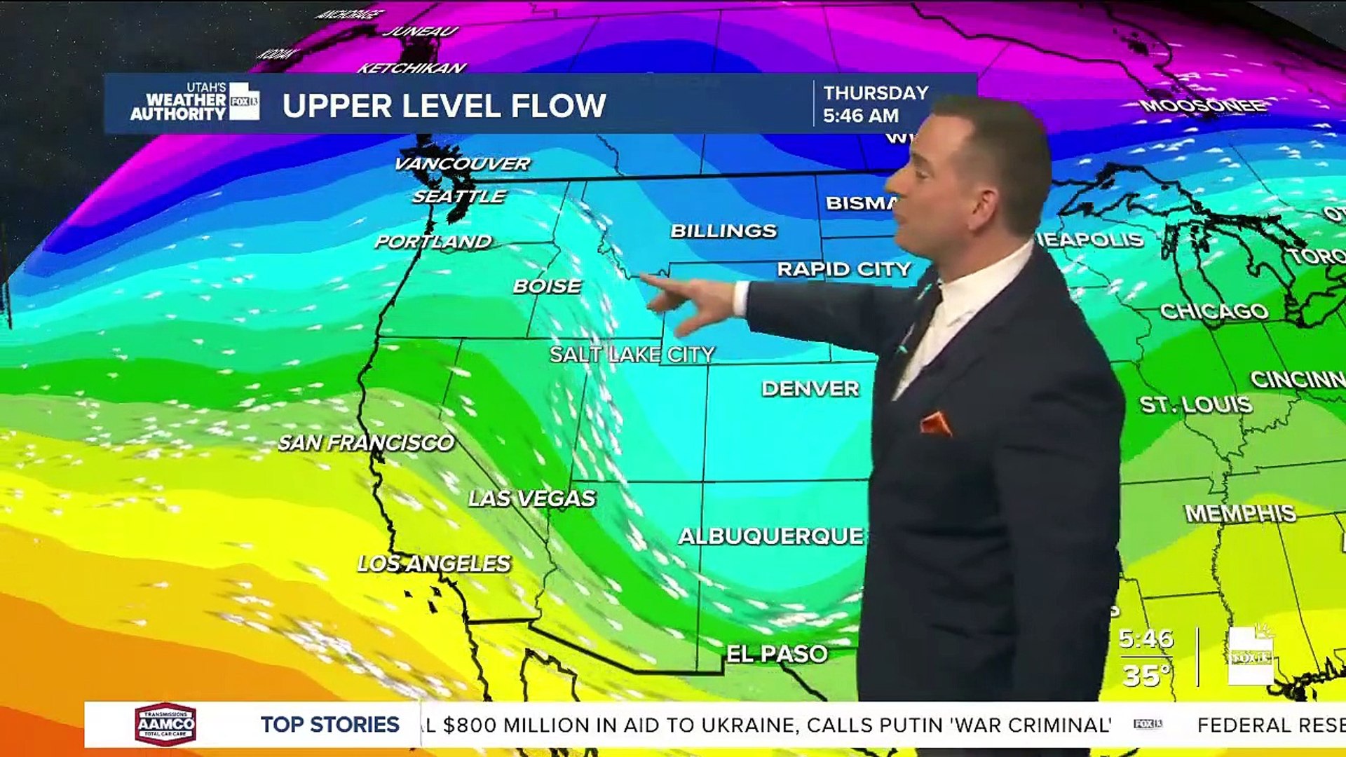⁣Utah's Weather Authority  Sunny St. Patrick's Day - Mar 17