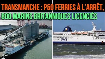 Transmanche : P&O Ferries à l’arrêt, 800 marins britanniques licenciés