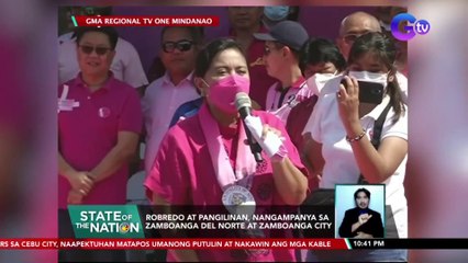 Robredo, gusto raw palakasin ang papel ng mga kababaihan, lalo na sa Mindanao | SONA