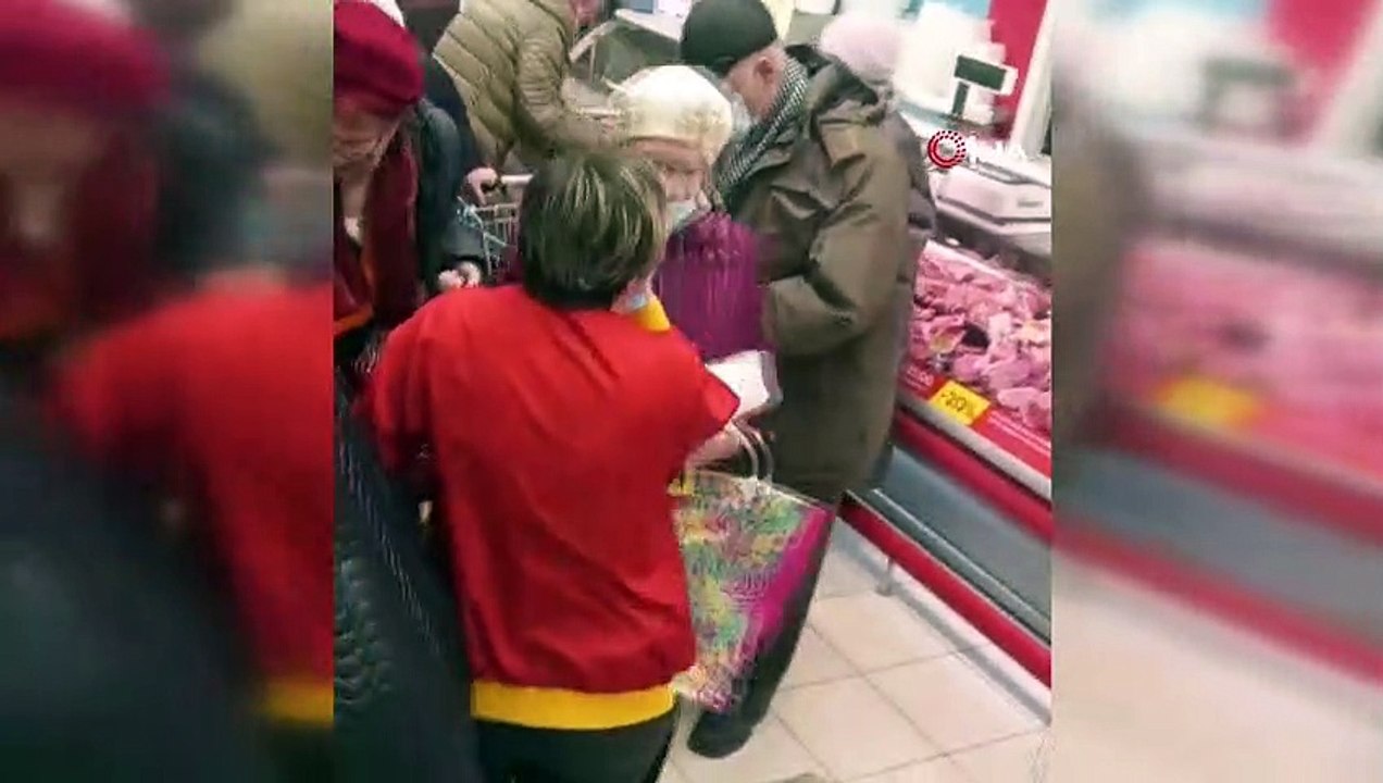 Rusya'da şeker izdihamı