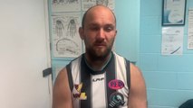Devonport coach Kurt Byard after the Magpies' big win over Latrobe