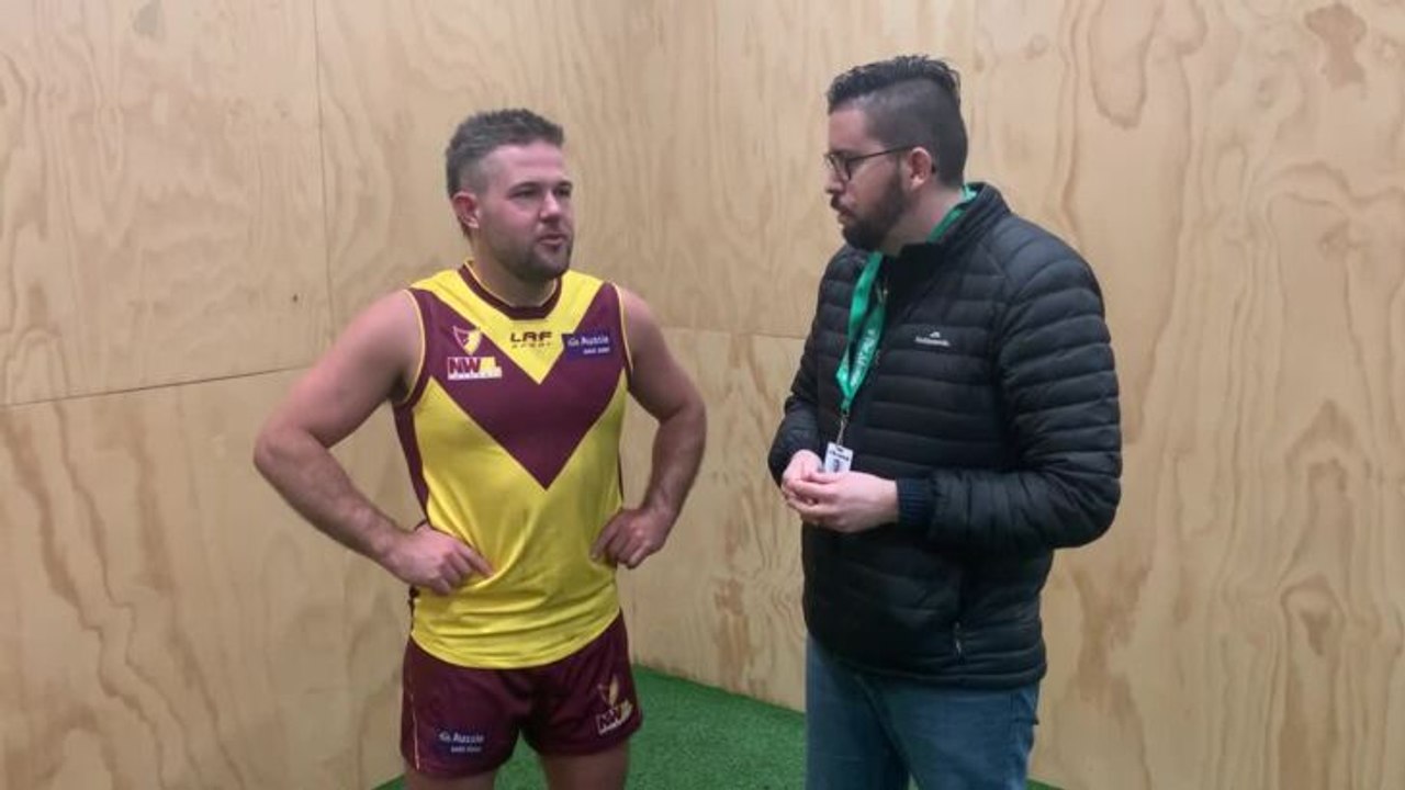 Dylan Smith after the NWFL's win over the SFL