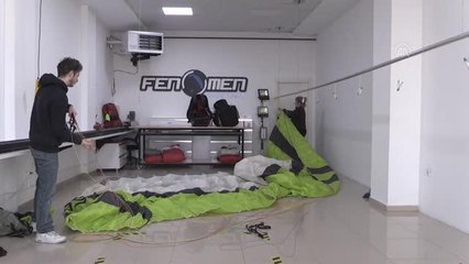 Hava sporları kulübü, yamaç paraşütünün gelişimine katkı sağlıyor