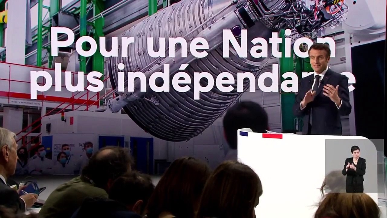 Présidentielle - Emmanuel Macron : "Pour travailler plus, deux leviers : le plein emploi et la réforme des retraites" - VIDEO