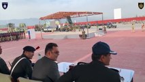 DIG SECURITY DR. MAQSOOD AHMED VISITS PARADE GROUND ISLAMABAD TO VIEW ARRANGEMENTS AND PREPARATION OF POLICE PERSONNEL FOR PAKISTAN DAY PARADE-2022