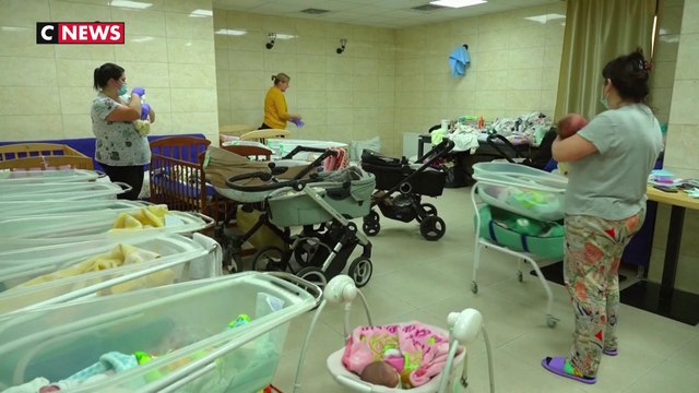 Guerre en Ukraine : une nurserie accueille des bébés nés de GPA