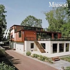 Top 5 des plus belles maisons fabriquées avec des containers repérées sur Pinterest !