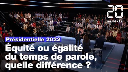 Equité ou égalité  du temps de parole, quelle différence ?