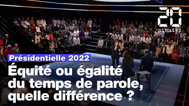 Equité ou égalité du temps de parole, quelle différence ?